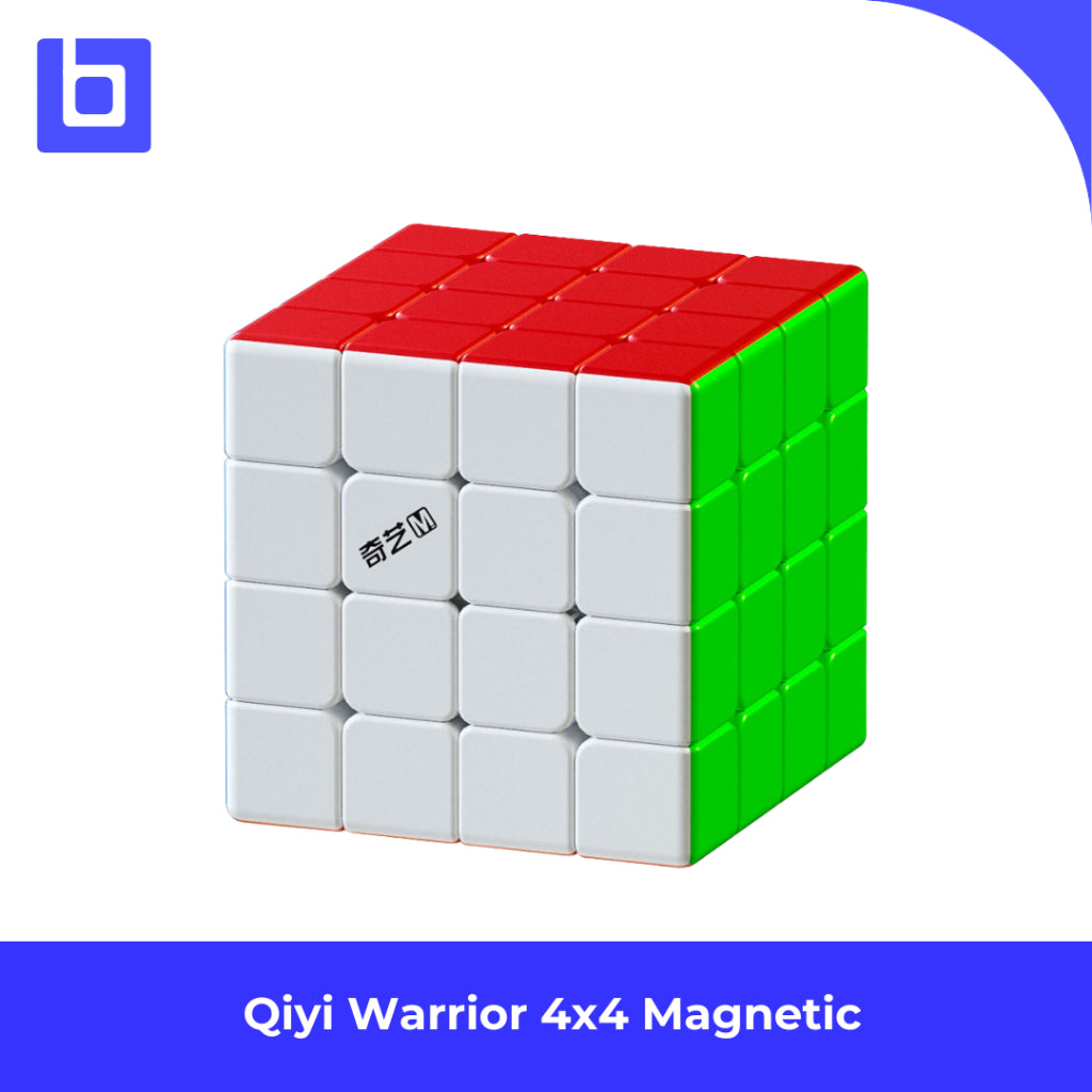 Cube 4x4 - Qiyi Warrior 4x4 Magnetic Stickerless Original
