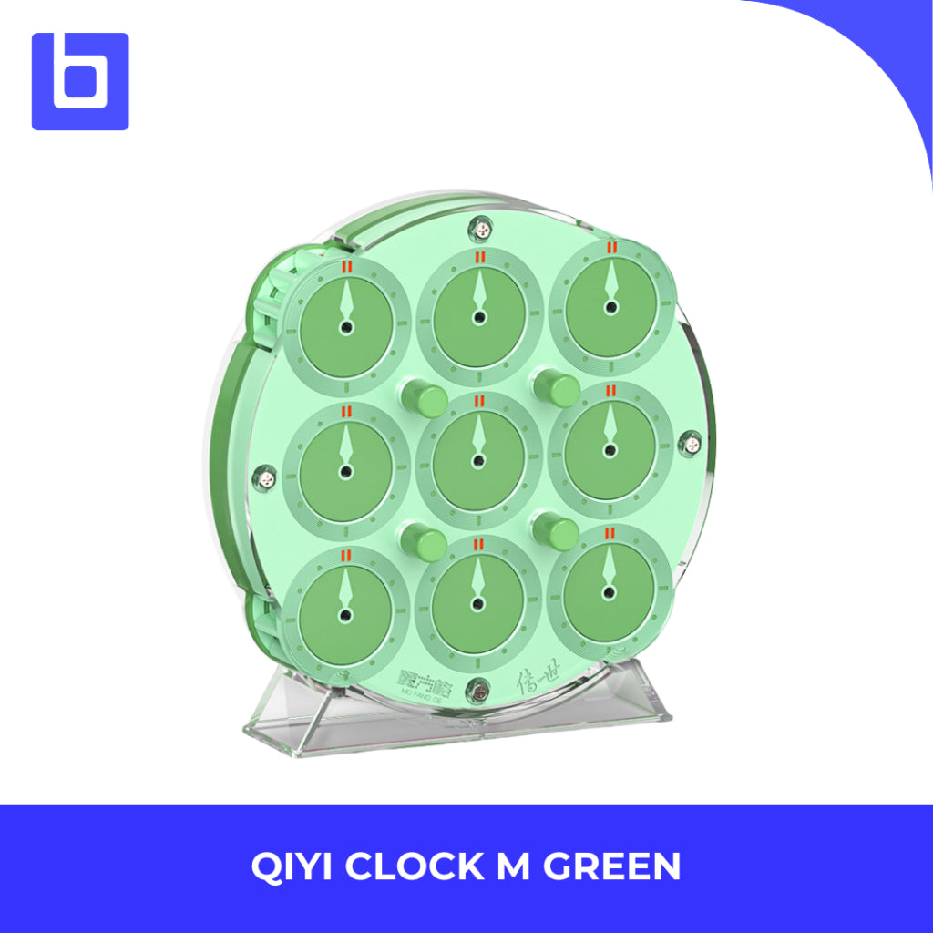 Cube Clock - Qiyi Magnetic Clock Green Mint Original