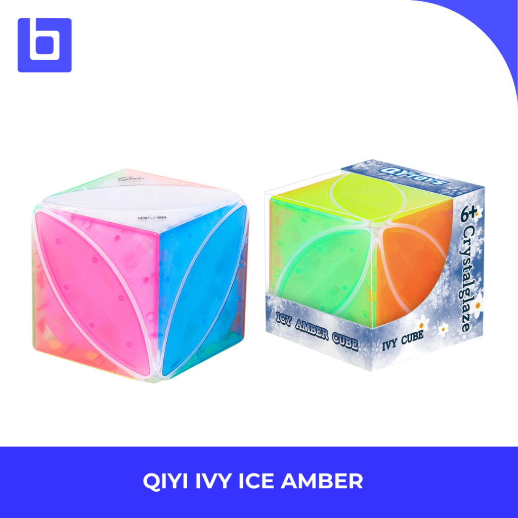 Cube Twisty Puzzle - Qiyi IVY Amber Version