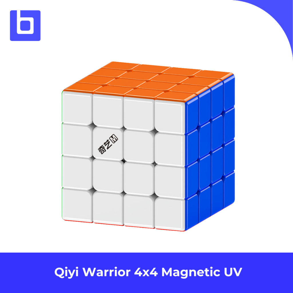 Cube 4x4 - Qiyi Warrior 4x4 Magnetic Stickerless Original
