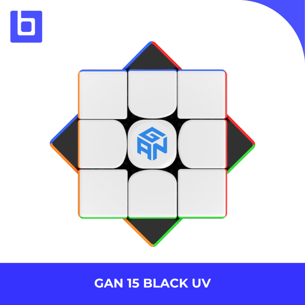 Cube 3x3 Gan 15 Inner Black Maglev Uv Coated 3x3 Original