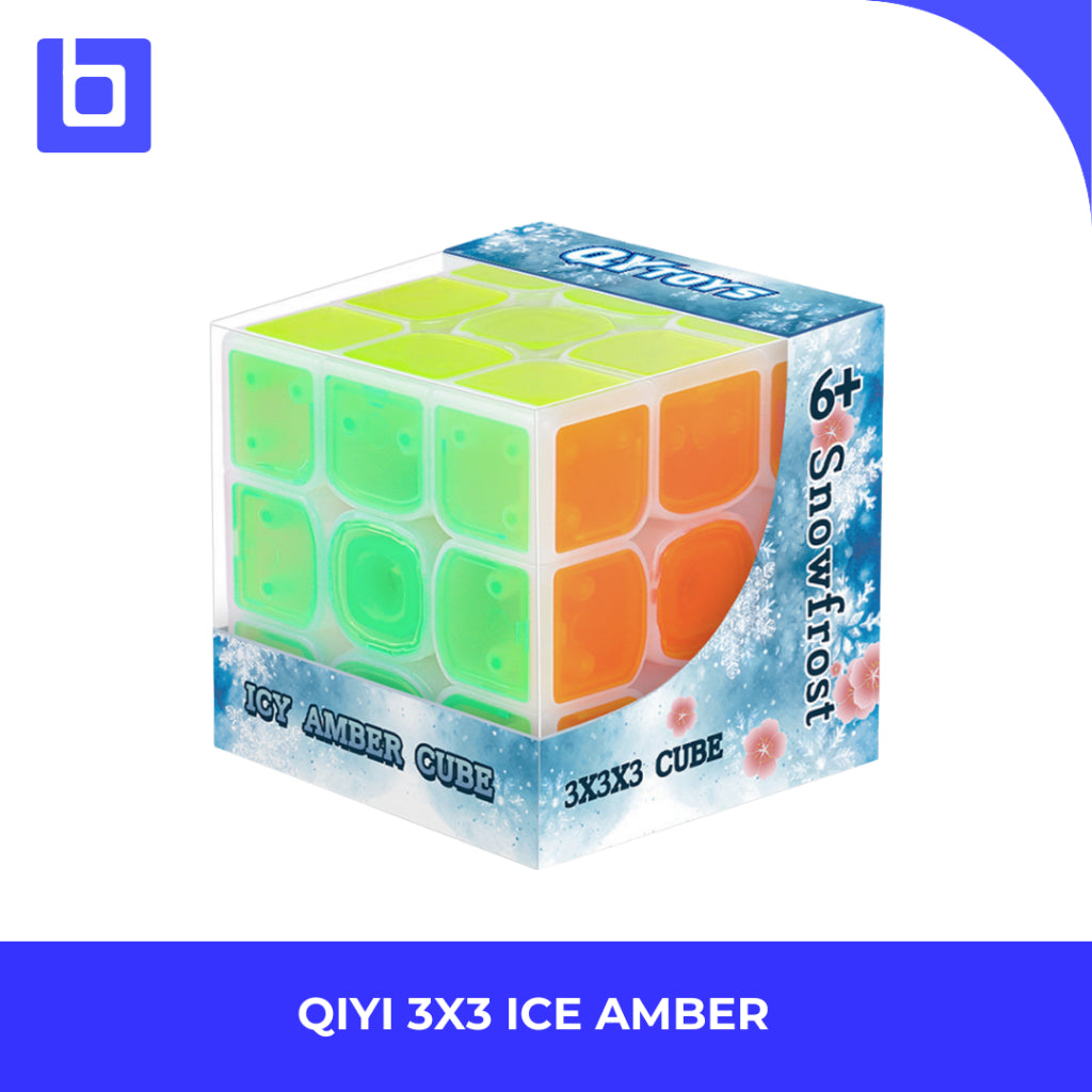 Cube 3x3 - Cube 3x3 Qiyi Ice Amber Version