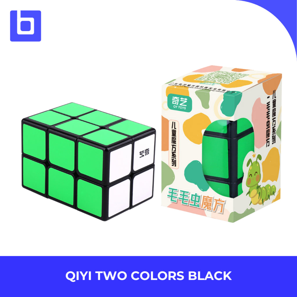 Cube 223 - QiYi 223 - QiYi 2 2 3 - QiYi 2x2x3 Two Colors Black - Qiyi 2x2x3 - 2x2x3 - Cube 2x2x3