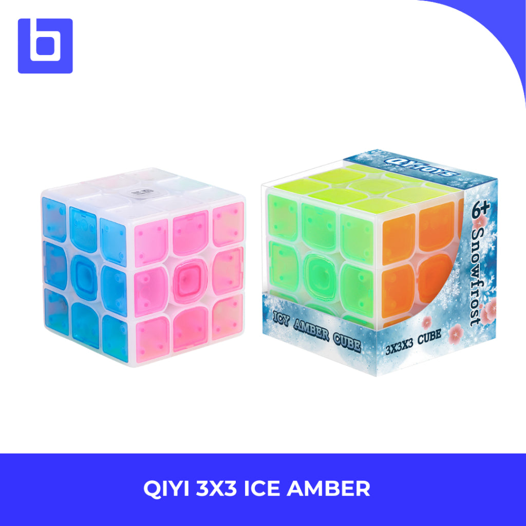 Cube 3x3 - Cube 3x3 Qiyi Ice Amber Version