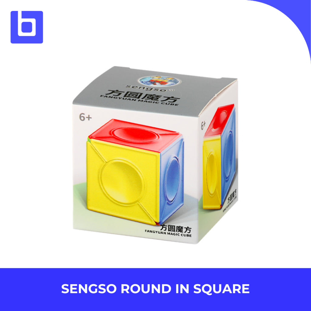 Cube Puzzle Sengso Round in Square Cube