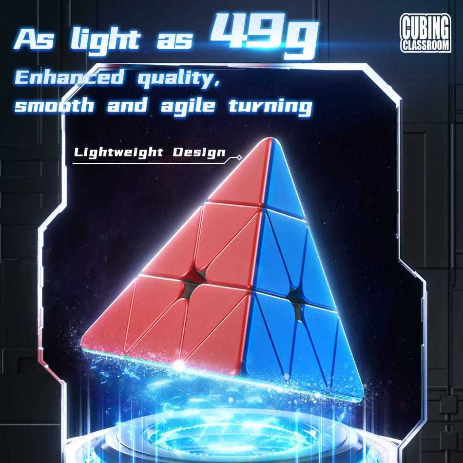 Cube Pyraminx - Moyu Meilong Magnetic Pyraminx - Meilong Pyraminx M - Pyraminx Magnetic