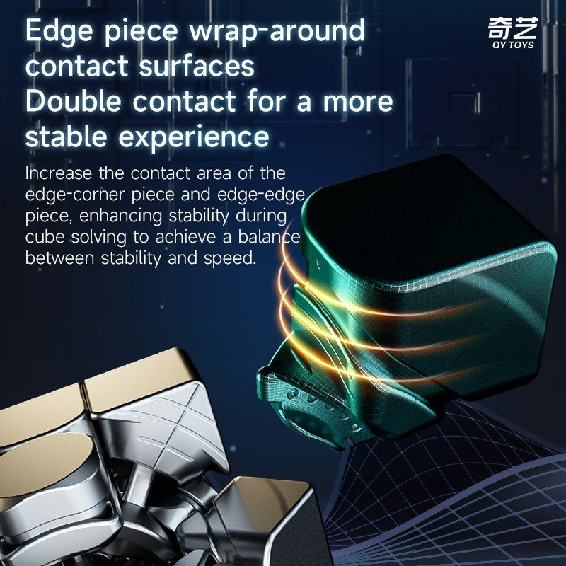 Cube 3x3 Qiyi M Pro Magnetic Series Original