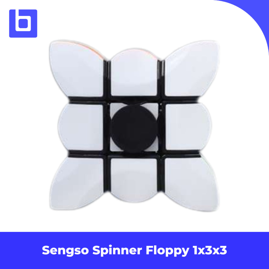 Cube Puzzle Sengso Spinner Floppy 1x3x3 Stickerless