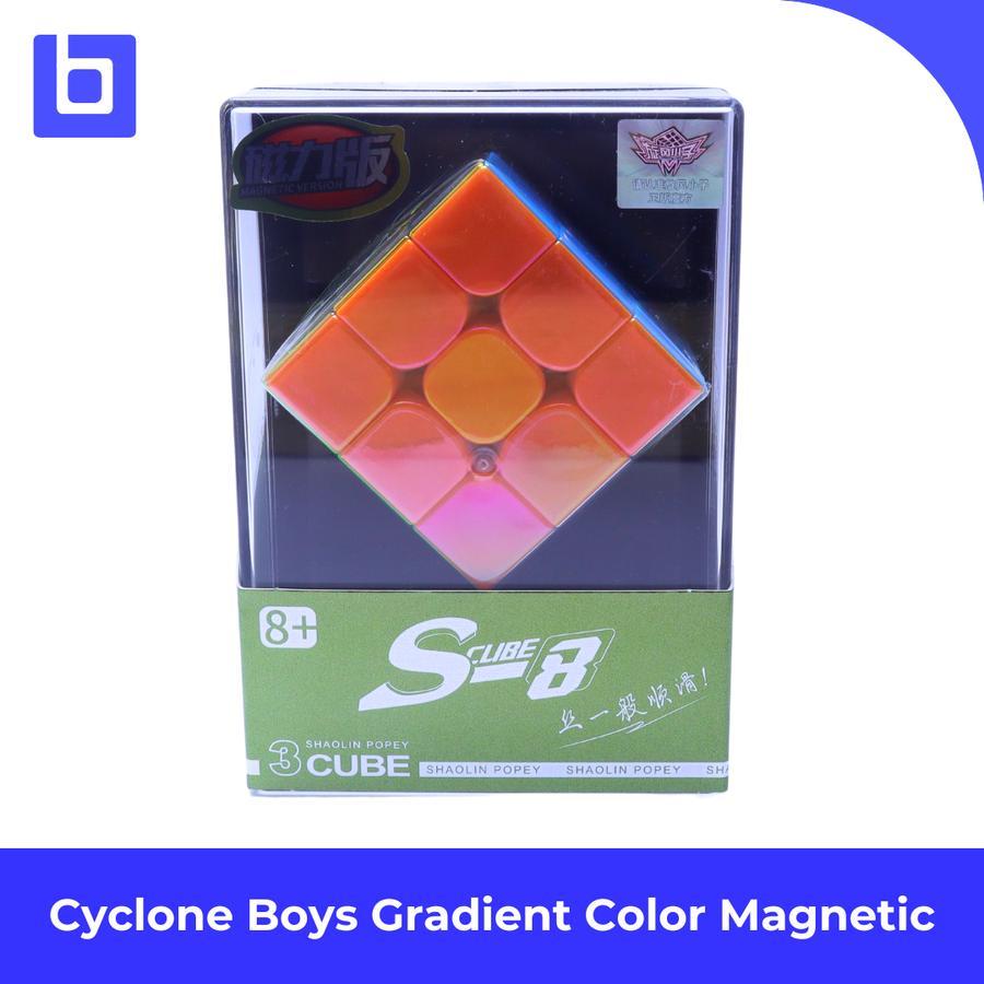 Magic Cube 3x3 Cyclone Boys Gradient Color S8 Magnetic Stickerless