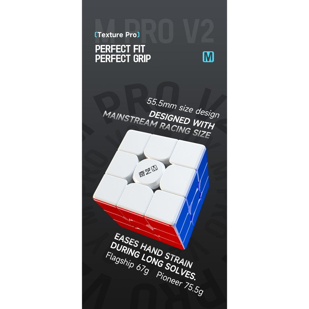 Cube 3x3 Qiyi M Pro V2 Magnetic Series Original