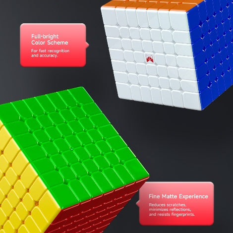 Cube 7x7 Qiyi Xman XMD Spark V2 M Magnetic Core Positioning