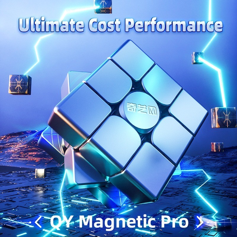 Cube 3x3 Qiyi M Pro Magnetic Series Original