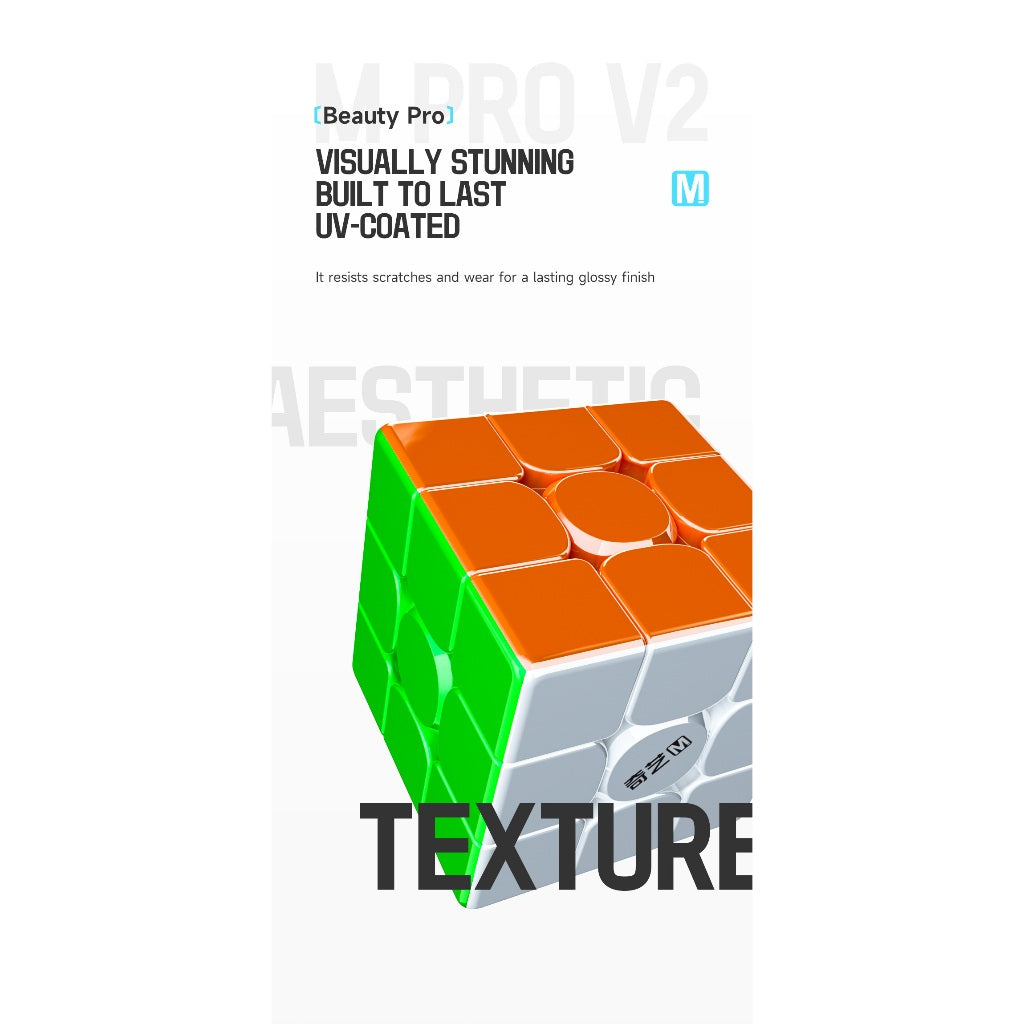 Cube 3x3 Qiyi M Pro V2 Magnetic Series Original