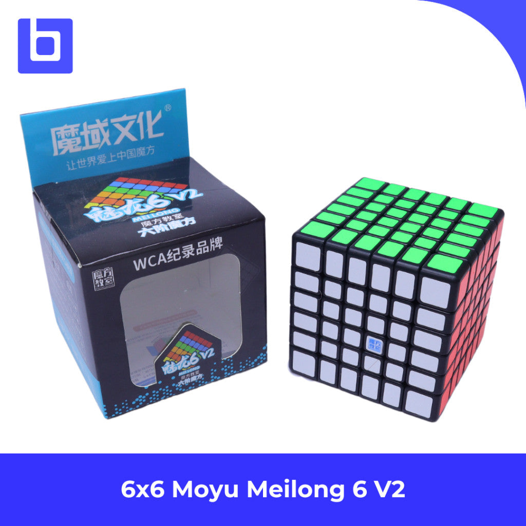 Cube 6x6 - MoYu MFJS Meilong 6x6 V2 - Meilong 6 - Mofang Jiaoshi Meilong - 6x6 Moyu MFJS Meilong