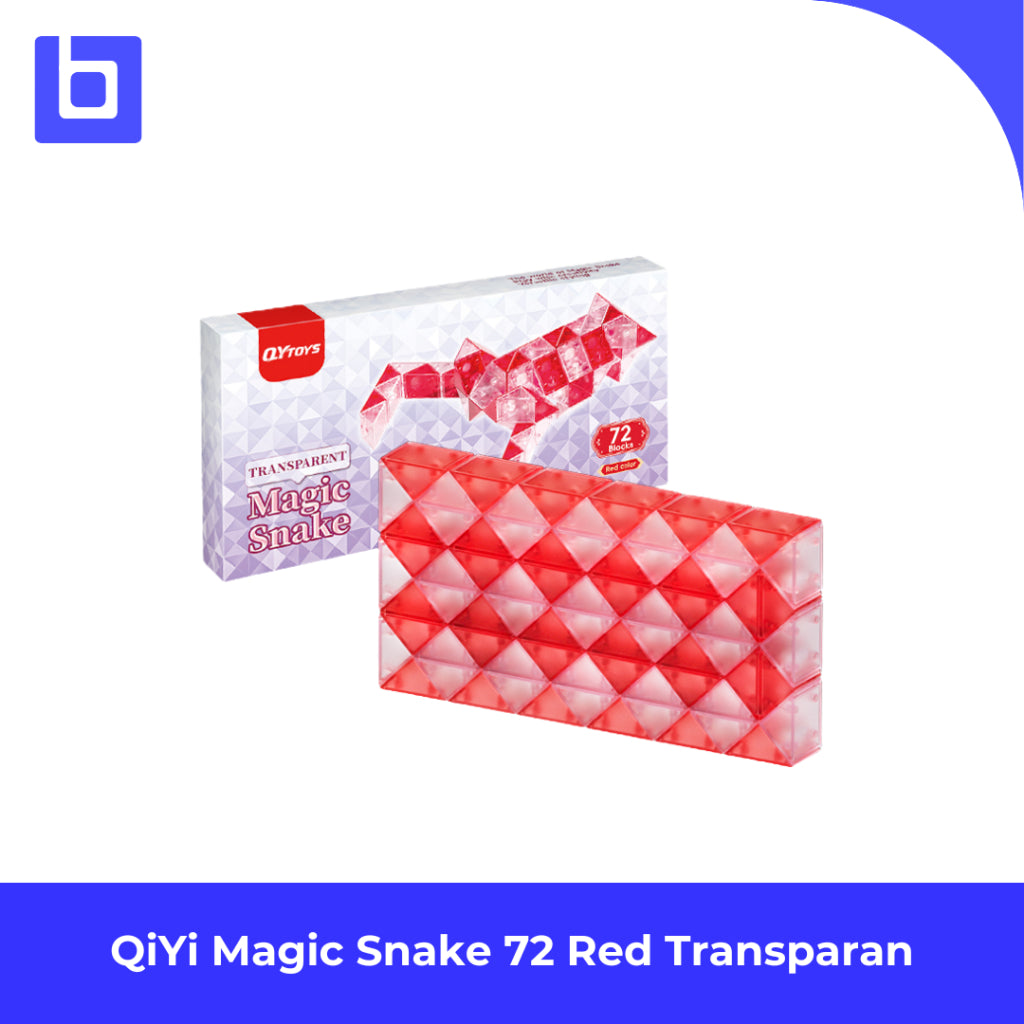 Cube Snake - Qiyi Magic Snake - Qiyi Magic Snake Transparan 24-72