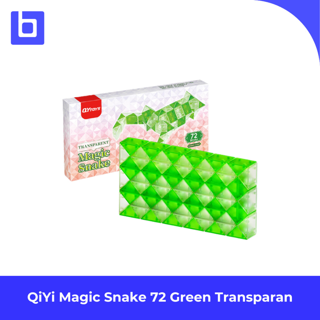 Cube Snake - Qiyi Magic Snake - Qiyi Magic Snake Transparan 24-72