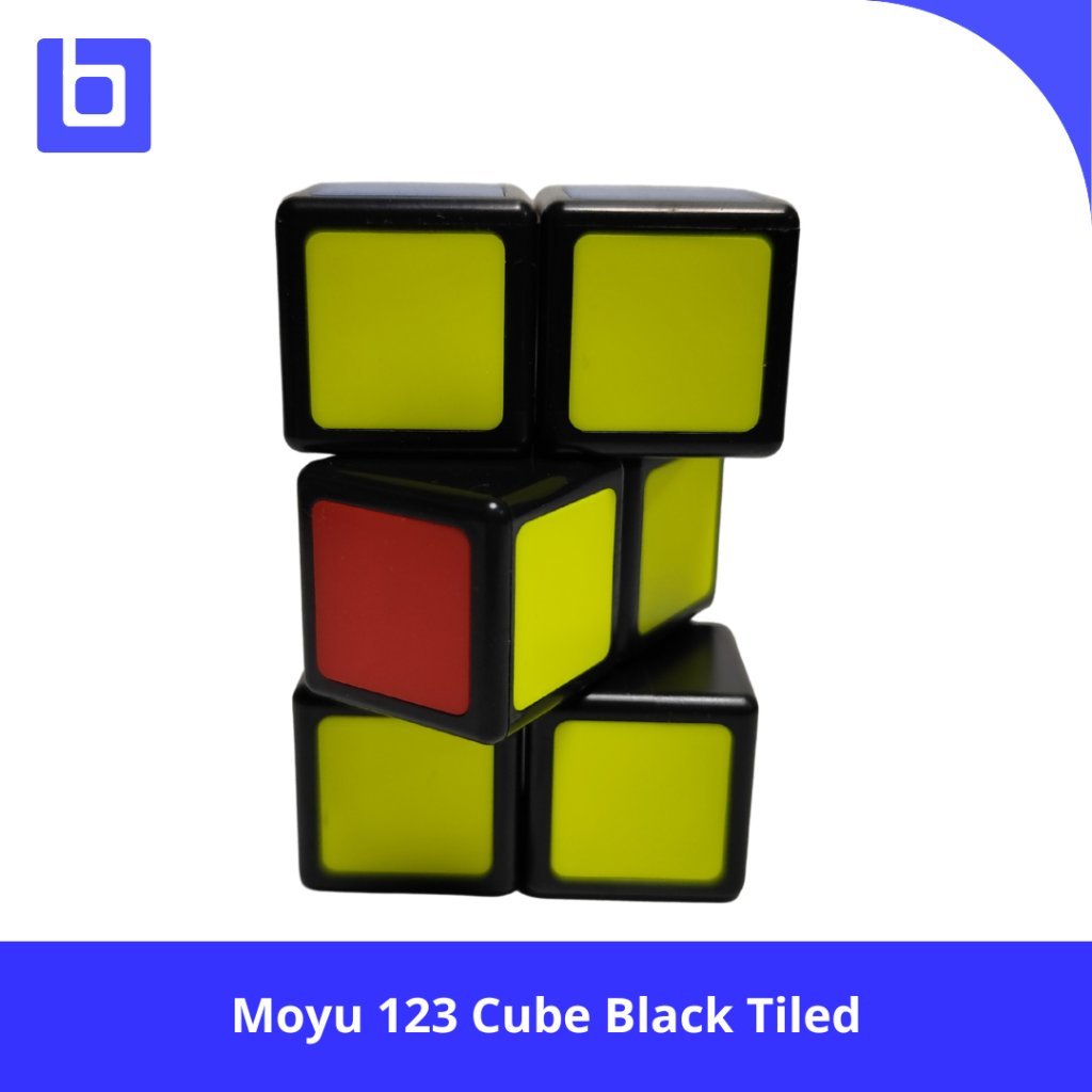 Cube 123 - Moyu 123 Cube Black Tiled