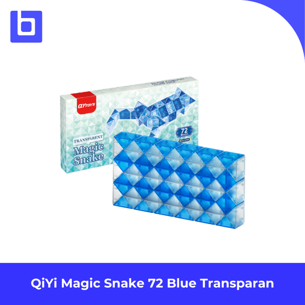 Cube Snake - Qiyi Magic Snake - Qiyi Magic Snake Transparan 24-72