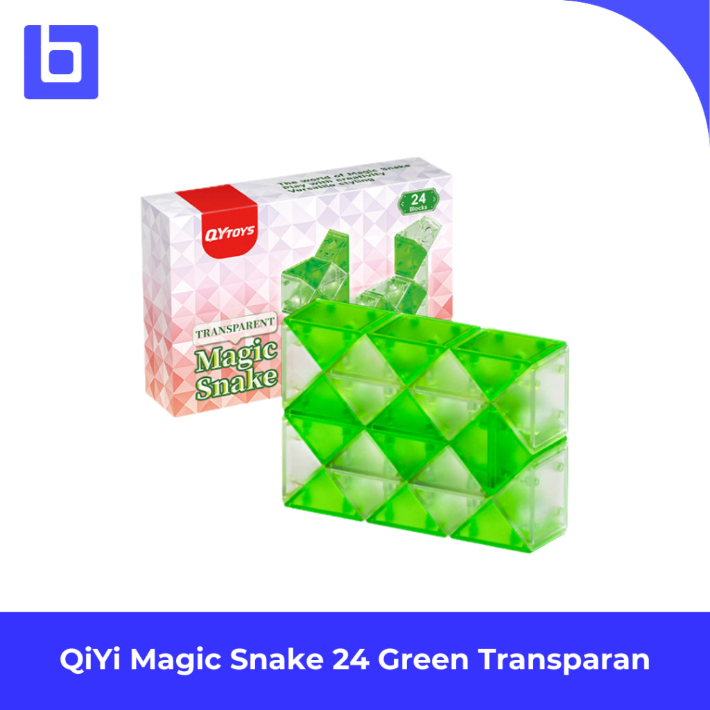 Cube Snake - Qiyi Magic Snake - Qiyi Magic Snake Transparan 24-72