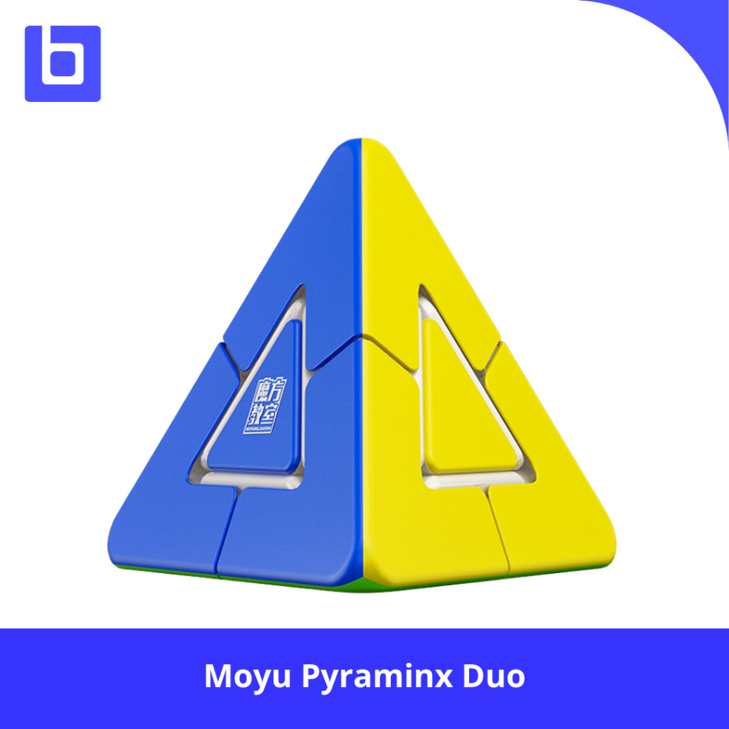 Cube Pyraminx - Moyu Pyraminx Duo Stickerless Original