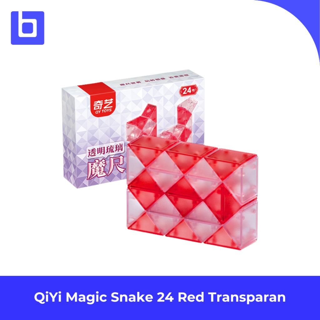 Cube Snake - Qiyi Magic Snake - Qiyi Magic Snake Transparan 24-72