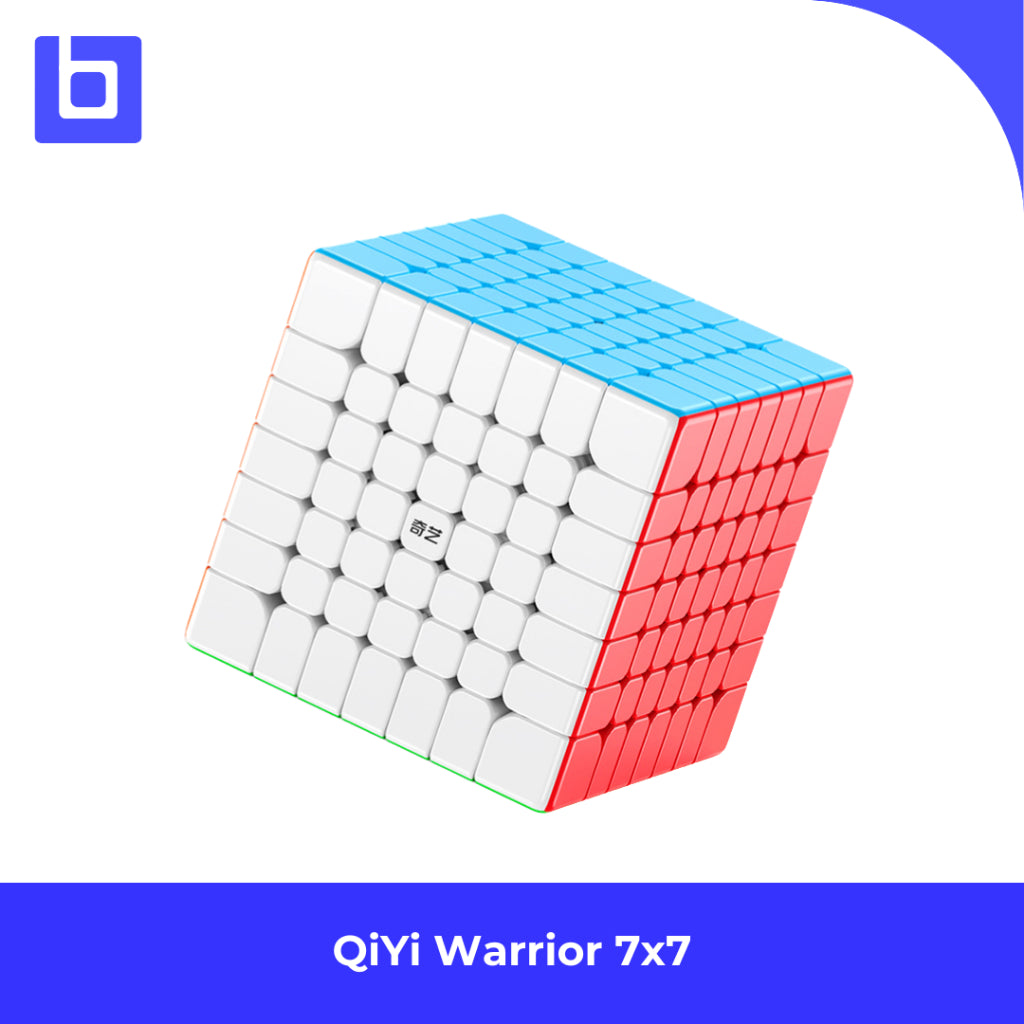 Cube 7x7 - Qiyi Warrior 7x7 Stickerless Original