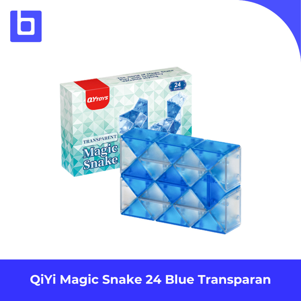 Cube Snake - Qiyi Magic Snake - Qiyi Magic Snake Transparan 24-72