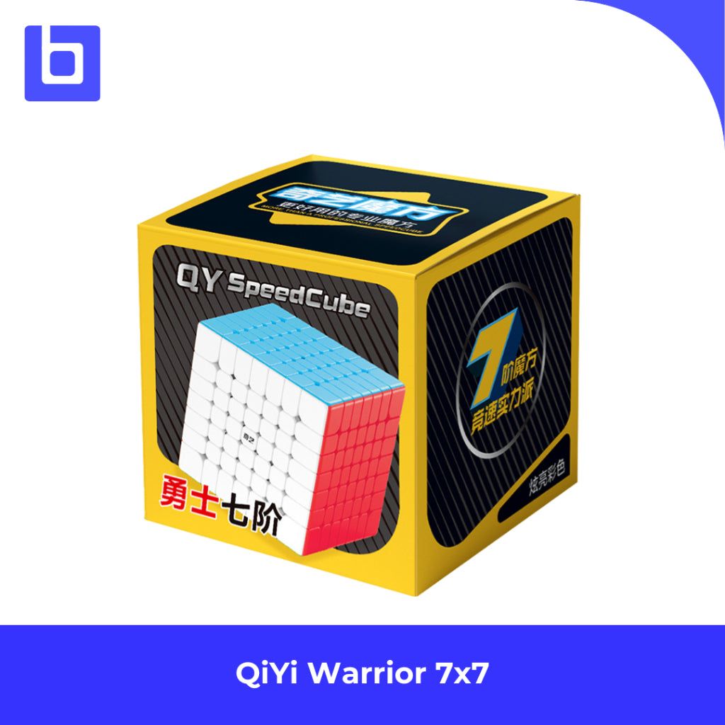 Cube 7x7 - Qiyi Warrior 7x7 Stickerless Original