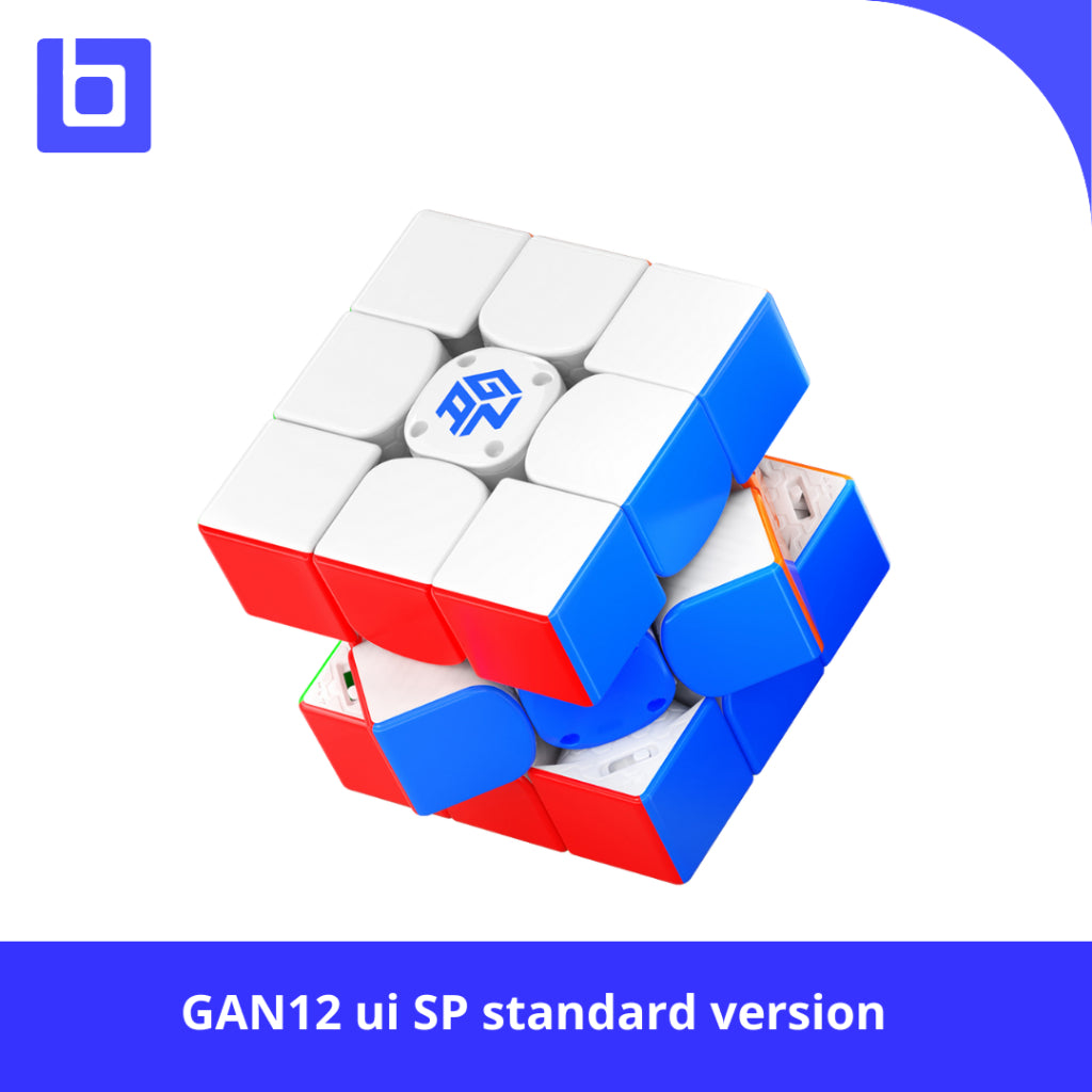 Cube 3x3 - Gan 12 Ui SP Standard Version/Regular Version Stickerless Original