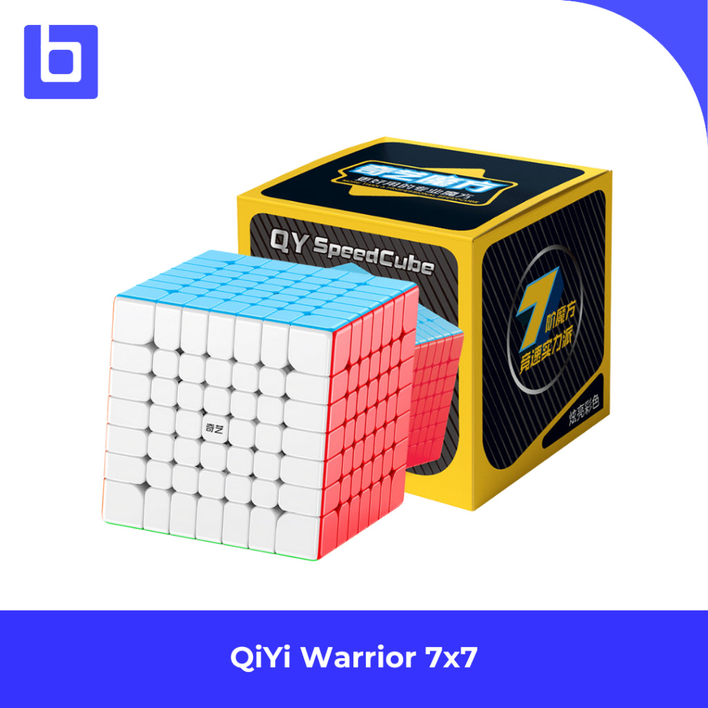 Cube 7x7 - Qiyi Warrior 7x7 Stickerless Original
