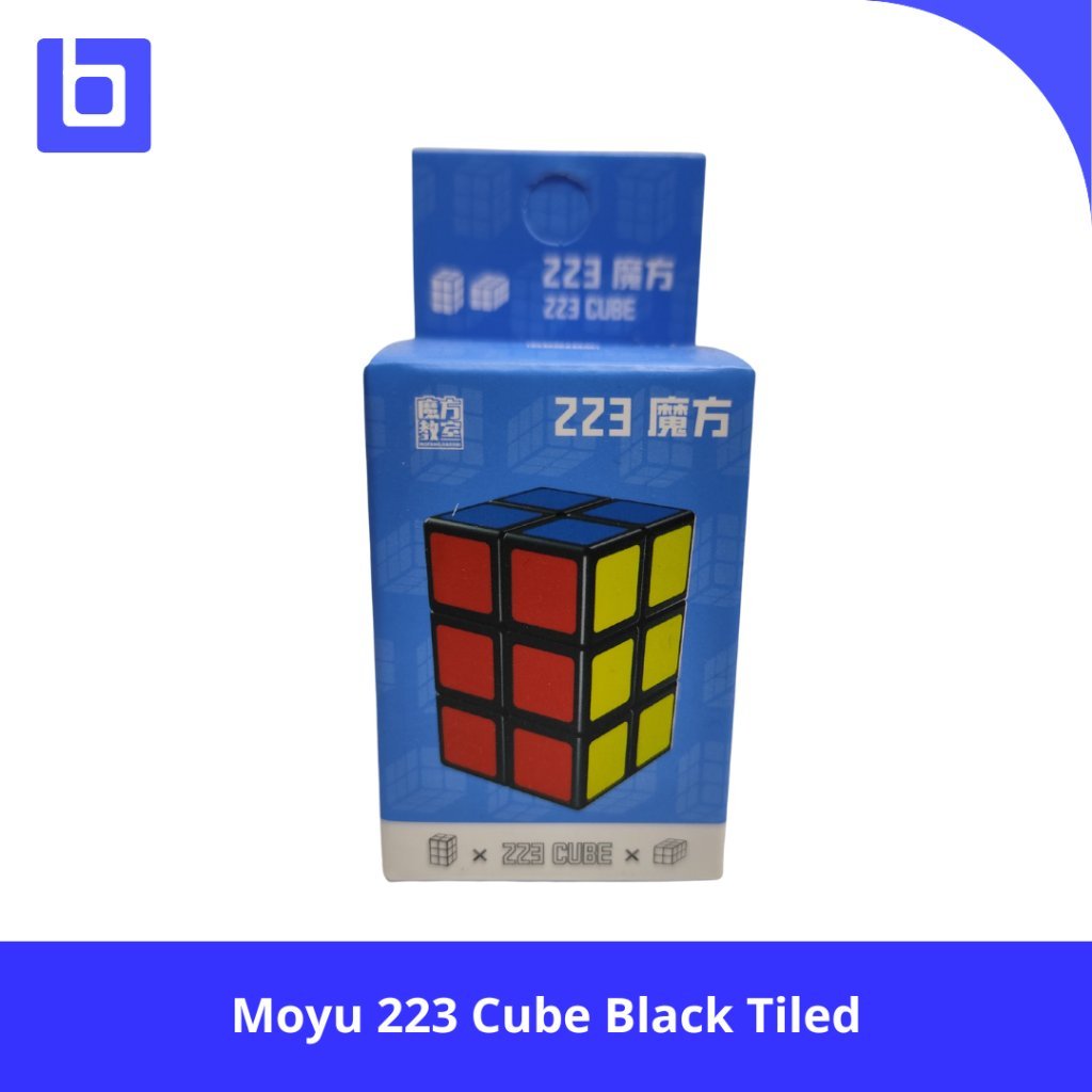Cube 223 - 2x2x3 Moyu 223 Cube Black Tiled