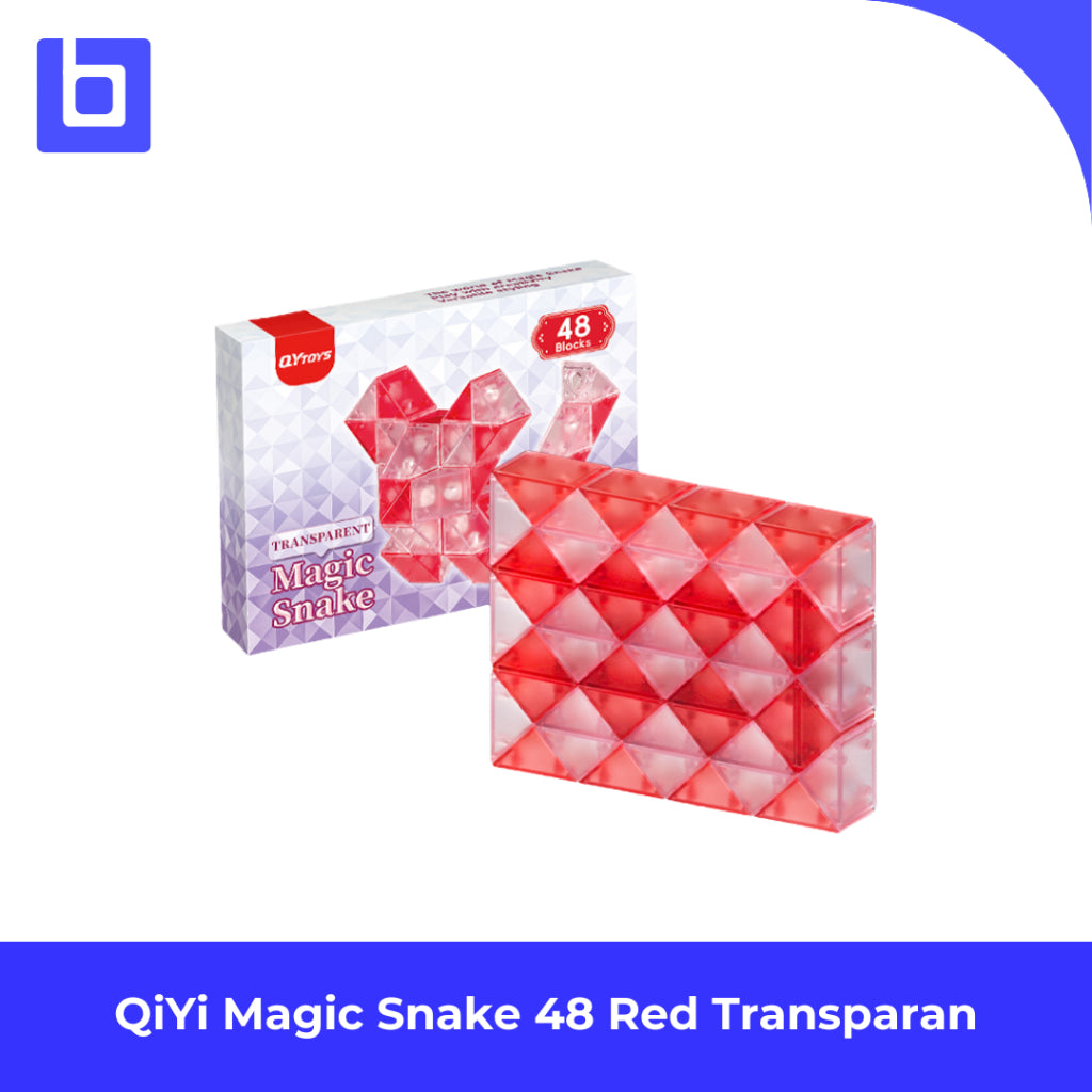 Cube Snake - Qiyi Magic Snake - Qiyi Magic Snake Transparan 24-72