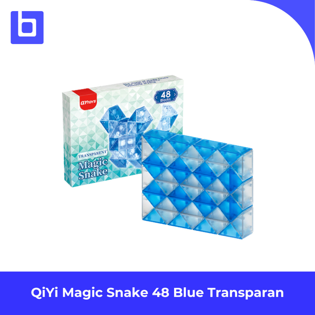Cube Snake - Qiyi Magic Snake - Qiyi Magic Snake Transparan 24-72