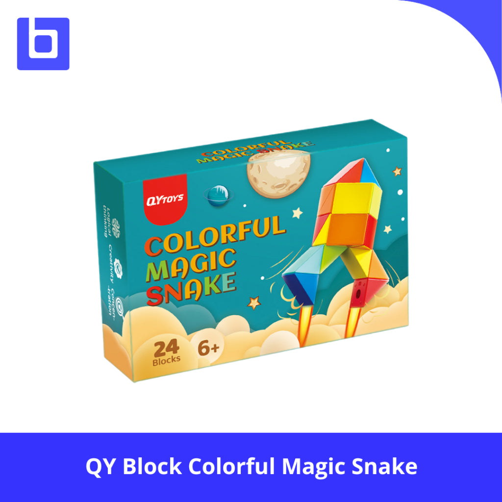 Cube Snake Qiyi Snake Colorful 24 36 48 60 72 Original