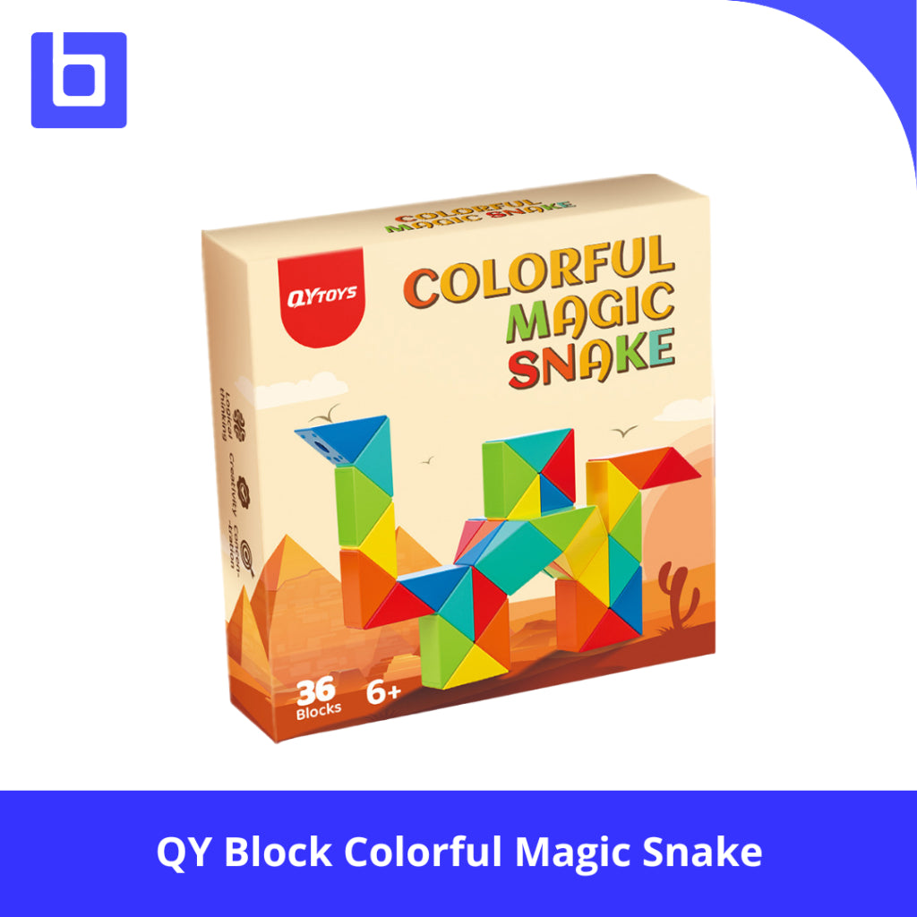 Cube Snake Qiyi Snake Colorful 24 36 48 60 72 Original