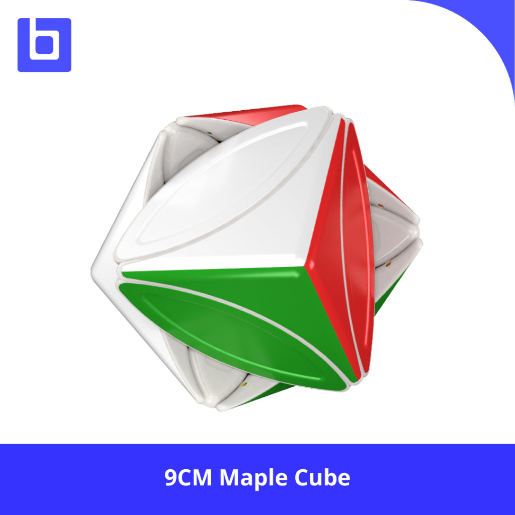 Twisty Puzzle - Moyu 9CM Maple Leaf Cube Stickerless Original
