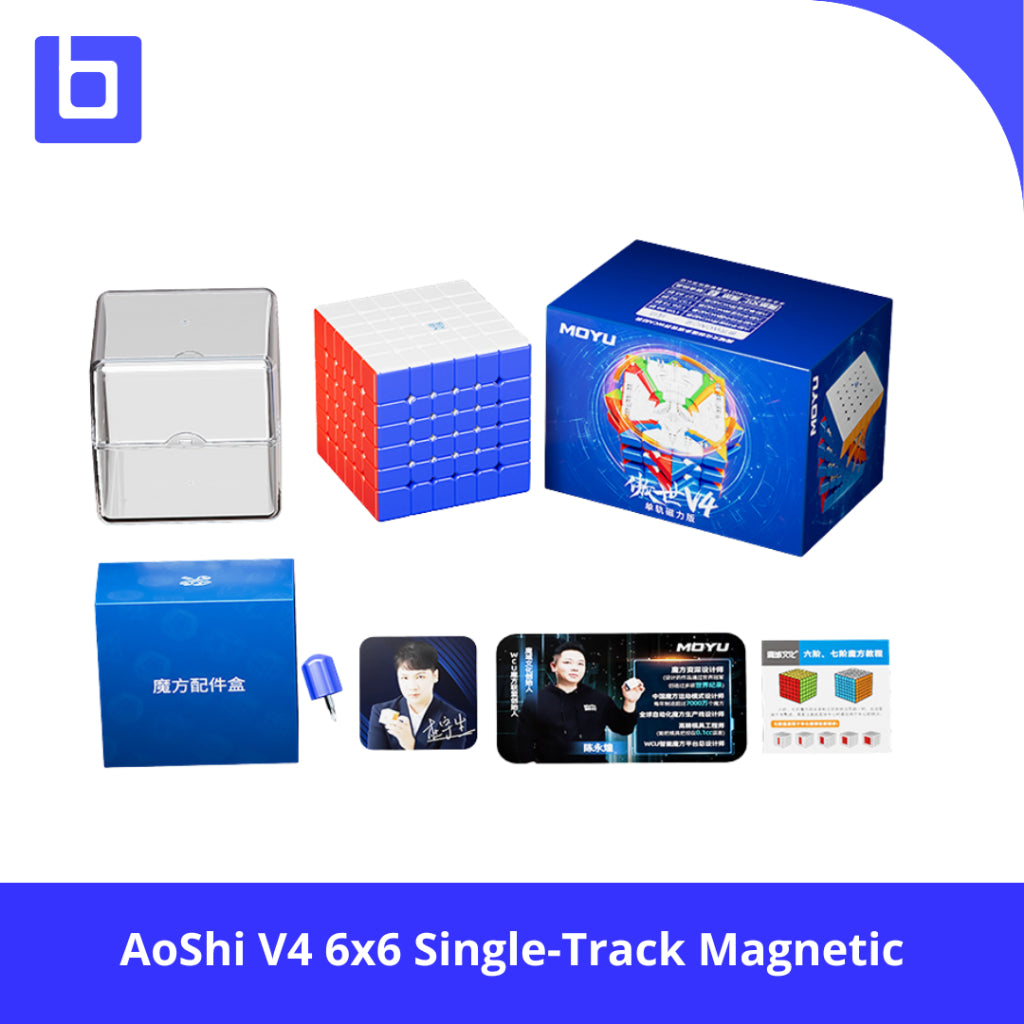Cube 6x6 Moyu AoShi V4 Magnetic Original