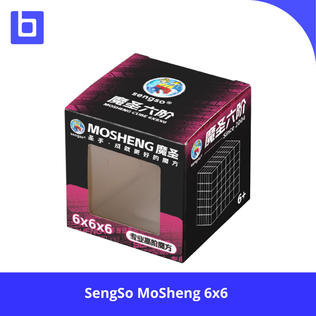 Cube 6X6 SengSo MoSheng 6x6 Stickerless Original