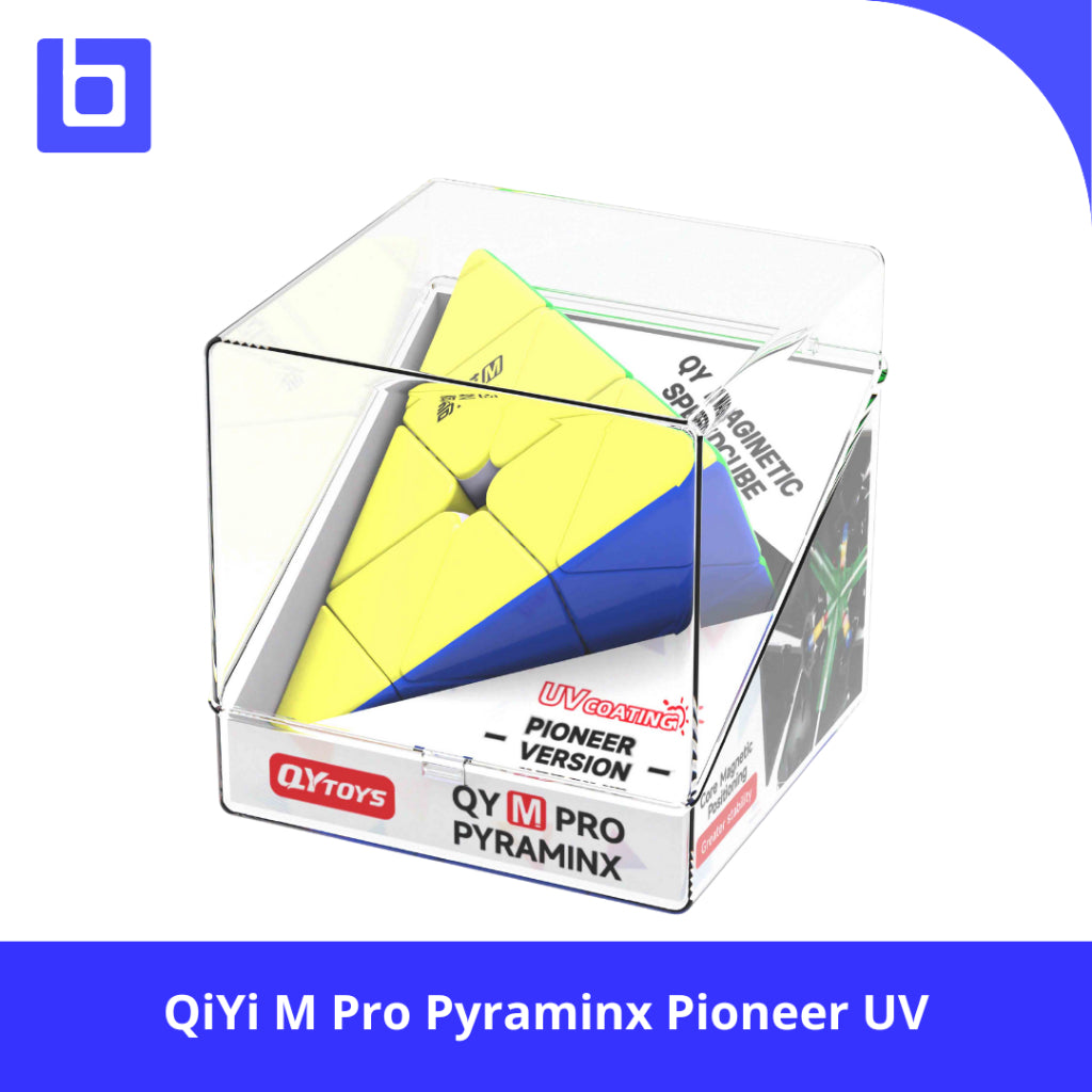 Cube Pyraminx QiYi M Pro Pyraminx Flagship/Pionner UV