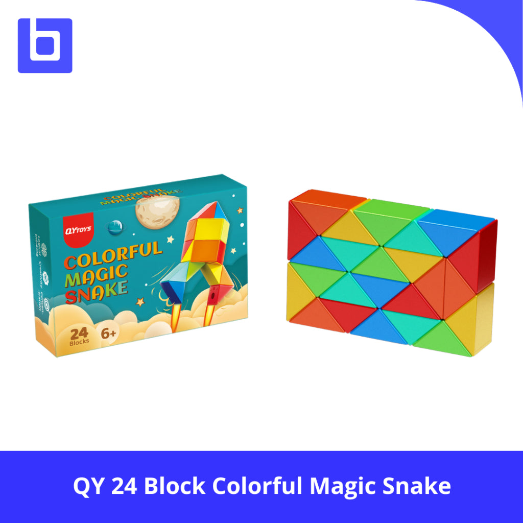 Cube Snake Qiyi Snake Colorful 24 36 48 60 72 Original