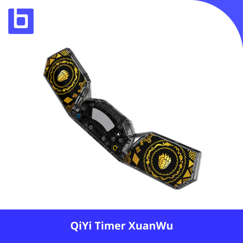 Timer Cube - QiYi Timer XuanWu White Tiger Transparent Black