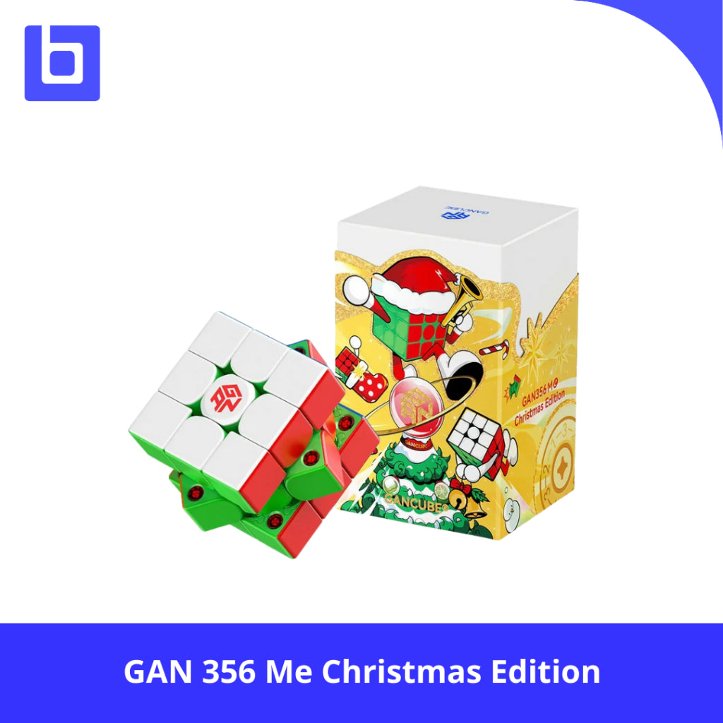 Cube 3x3 - GAN 356 Me Christmas Edition