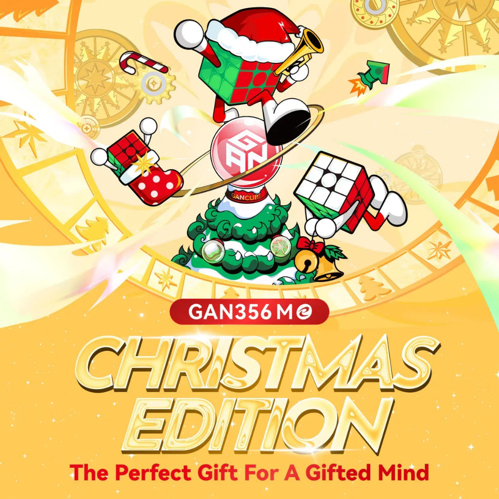 Cube 3x3 - GAN 356 Me Christmas Edition