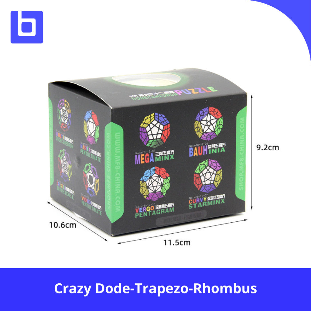Crazy Dode Trapezo Rhombus Black