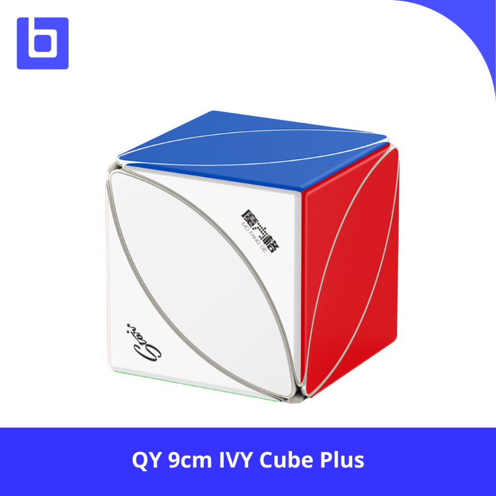 Cube Twisty Puzzle - Qiyi 9cm IVY Cube Plus Stickerless