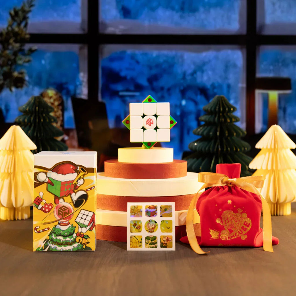 Cube 3x3 - GAN 356 Me Christmas Edition