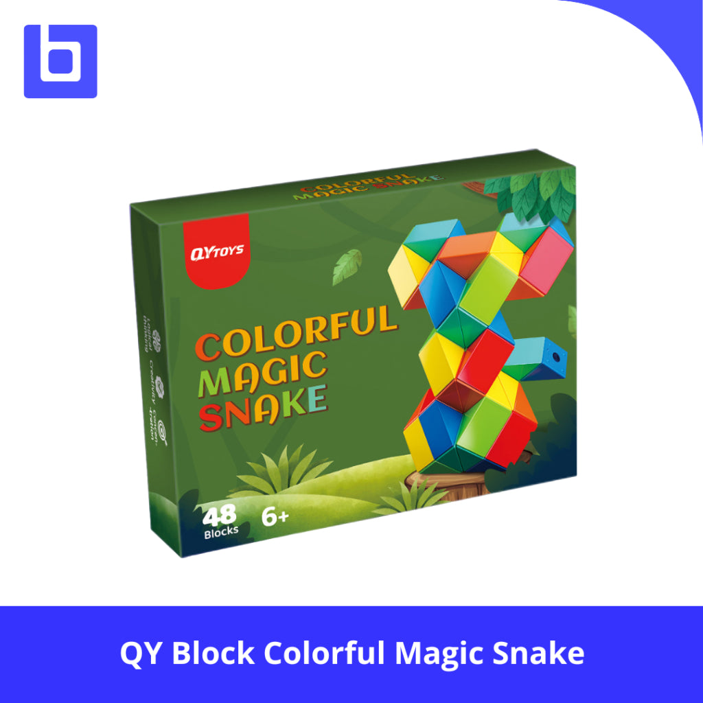 Cube Snake Qiyi Snake Colorful 24 36 48 60 72 Original