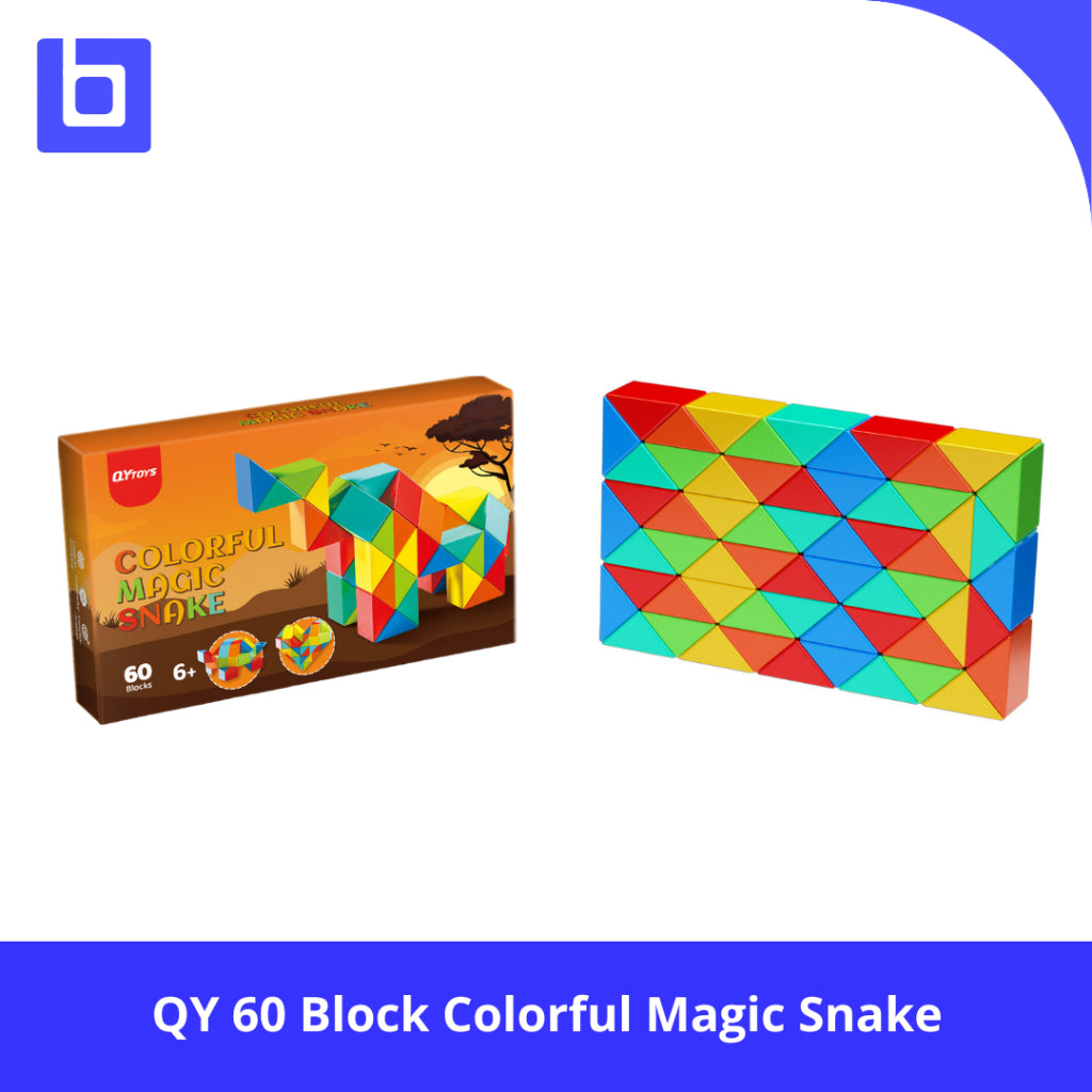 Cube Snake Qiyi Snake Colorful 24 36 48 60 72 Original