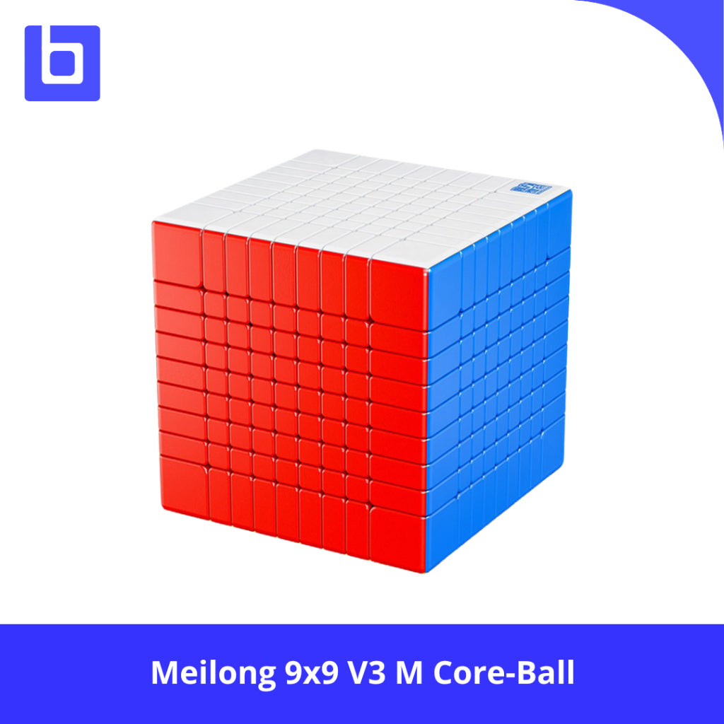 Cube 9x9 - Moyu Meilong 9x9 V3 M Ballcore Stickerless