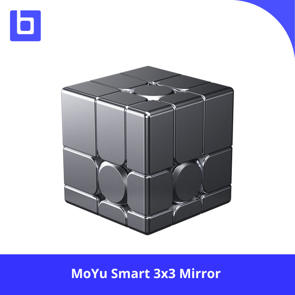 Cube 3x3 - Moyu Smartcube Mirror M Silver